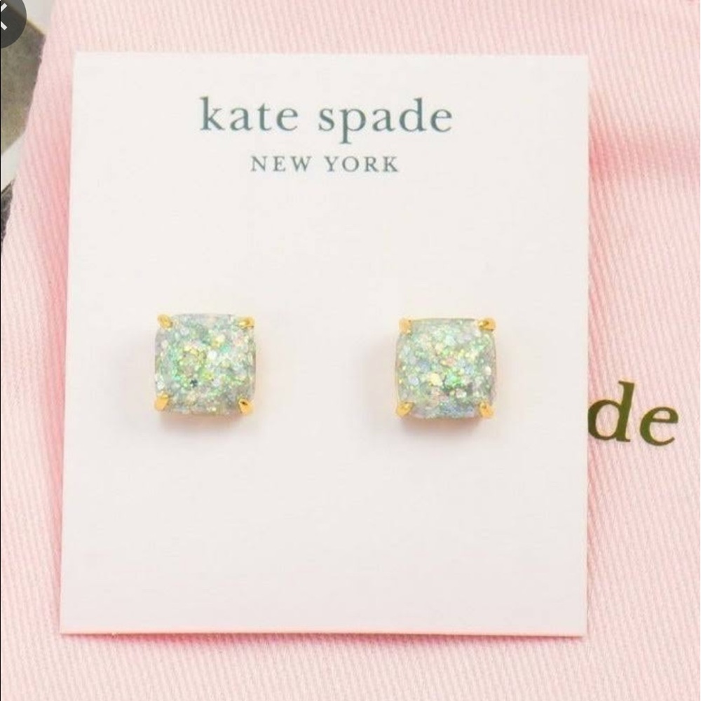 Kate Spade Glitter Studs – Opal Glitter